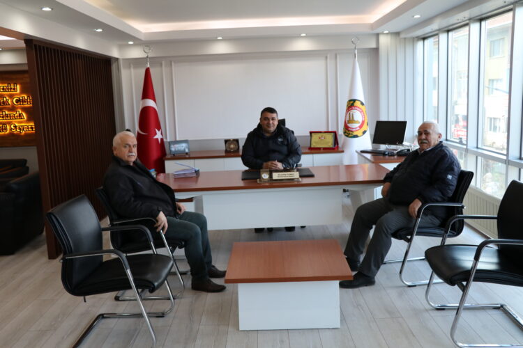 MUHTARLAR’DAN BAŞKANIMIZA ZİYARET