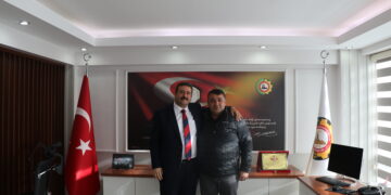 Metin Ülgen Kaya’dan Başkanımız Mustafa Yılmaz’a Ziyaret