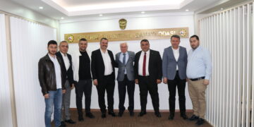 MHP MİLLETVEKİLİ ADAYI AV. ALİ AYDIN AKPINAR’DAN ODAMIZA ZİYARET