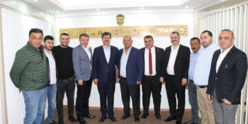 AK PARTİ MİLLETVEKİLİ ADAYI NECMETTİN ERKAN’DAN ODAMIZA ZİYARET
