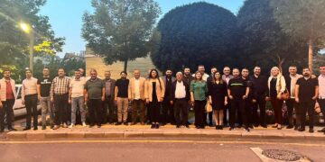 9. MESLEK GRUBU ÜYELERİ AKŞAM YEMEĞİNDE BULUŞTU