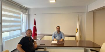 ENVER YAVUZ’DAN MECLİS BAŞKANIMIZ ÖMER ŞANAL’A HAYIRLI OLSUN ZİYARETİ