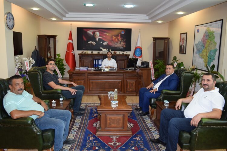 KIRŞEHİR TSO’DAN KIRŞEHİR İL ÖZEL İDARESİ GENEL SEKRETERİ İBRAHİM AVŞAR’A ZİYARET