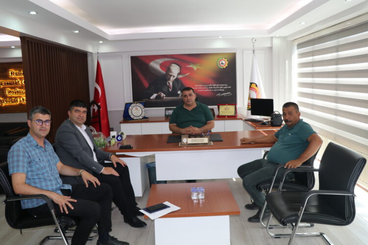 Denizbank Şube Müdürü Görevine Yeni Atanan Aytaç Yılmaz’dan Odamıza Ziyaret