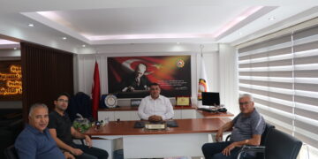 Karacakurt Türkmenleri Derneği’nden Odamıza Ziyaret