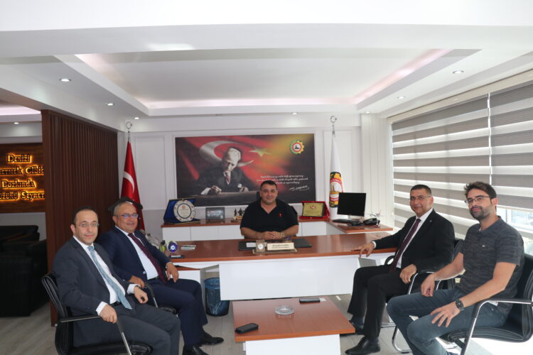 HALKBANK’TAN ODAMIZA ZİYARET