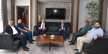 KIRŞEHİR TSO’DAN İL EMNİYET MÜDÜRÜ ERDOĞAN KARTAL’A ZİYARET