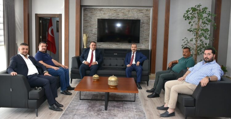 KIRŞEHİR TSO’DAN İL EMNİYET MÜDÜRÜ ERDOĞAN KARTAL’A ZİYARET