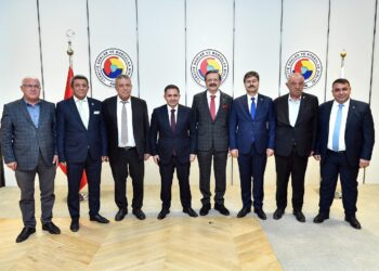 BAŞKANIMIZ’DAN TOBB’ ZİYARET