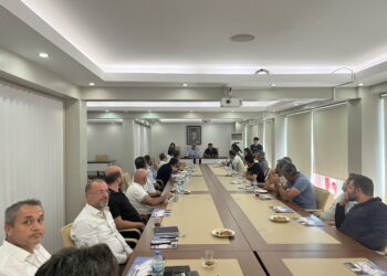 İNŞAAT SEKTÖR TEMSİLCİLERİ ODAMIZDA BULUŞTU