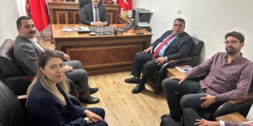 ODAMIZDAN MHP MERKEZ İLÇE BAŞKANLIĞINA ZİYARET