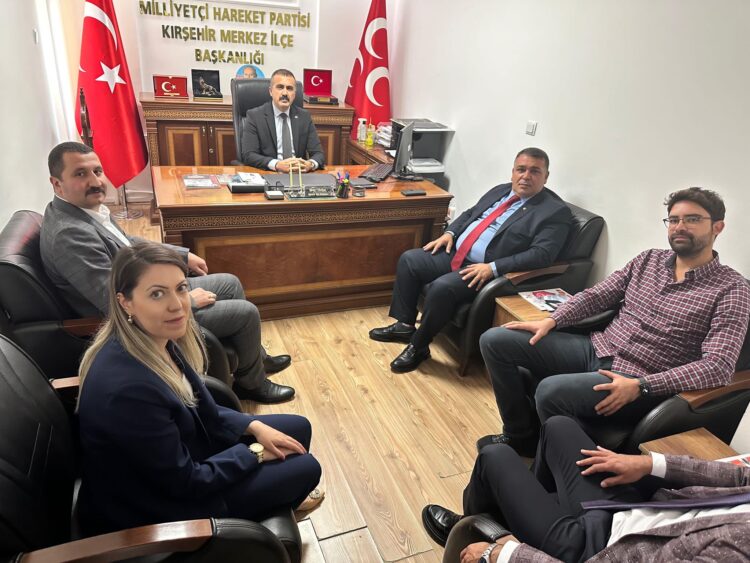 ODAMIZDAN MHP MERKEZ İLÇE BAŞKANLIĞINA ZİYARET