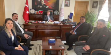 ODAMIZDAN MİLLİ EĞİTİM İL MÜDÜRÜ YUSUF YASİN GÜLŞEN’E HAYIRLI OLSUN ZİYARETİ