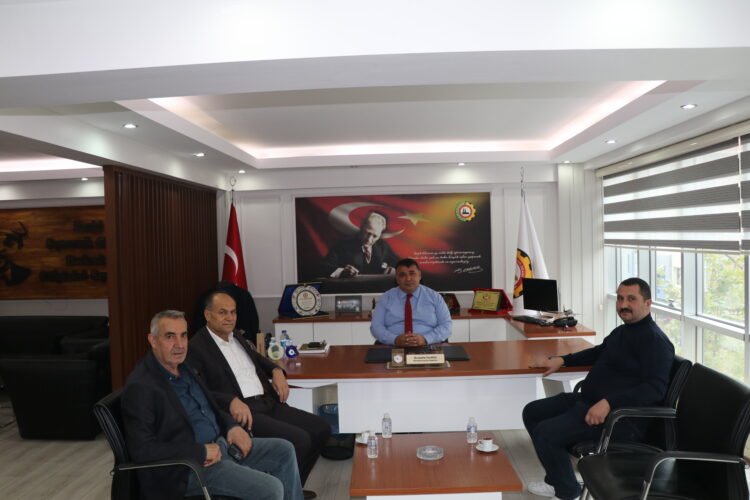 Öğretmen Evi ve Akşam Sanat Okulu Müdürü Mustafa Aslan’dan Ziyaret