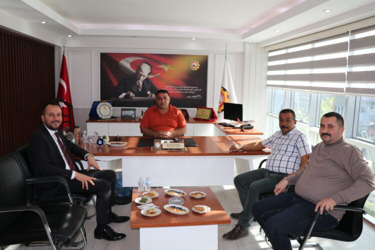 BARBAROS DULKADİROĞLU’NDAN ODAMIZA ZİYARET