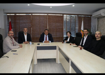 RABİA BİRSEN GÖĞERCİN ve MUSTAFA DÜĞER’DEN ODAMIZA ZİYARET