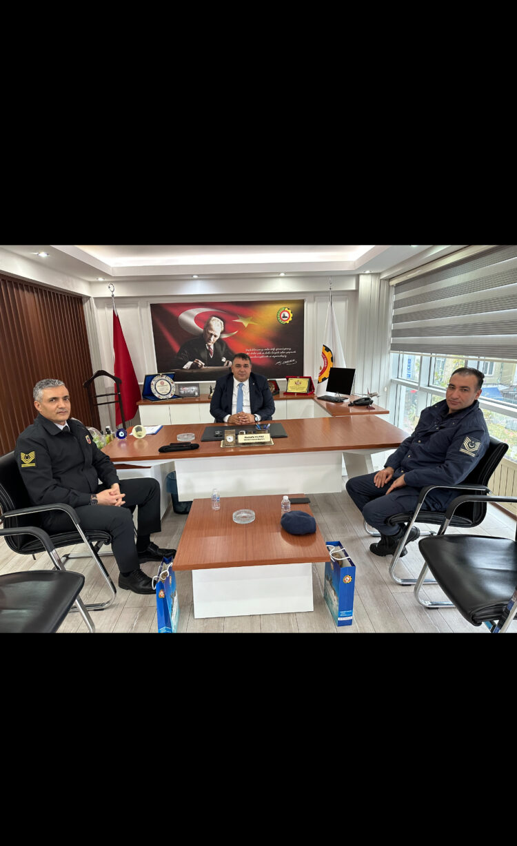 KIRŞEHİR İL JANDARMA MÜDÜRLÜĞÜNDEN ODAMIZA TALEP ZİYARETİ