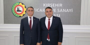 Kırşehir Ahi Evran Üniversitesin ’den (KAEÜ) Kırşehir Ticaret ve Sanayi Odası’na(KTSO) İade-i ziyaret.