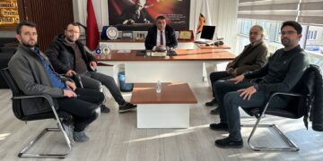 ZAFER PARTİSİ İL BAŞKANI MUSTAFA KILIÇ’TAN ODAMIZA ZİYARET