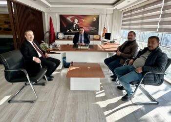 AK PARTİ KIRŞEHİR BELEDİYE BAŞKAN ADAY ADAYI MUSTAFA ÇELİK  KIRŞEHİR TİCARET VE SANAYİ ODASI(KTSO) ’NI ZİYARET ETTİ.