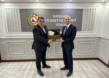 KOSGEB BAŞKANI AHMET SERDAR İBRAHİMCİOĞLUN’DAN ODAMIZA ZİYARET