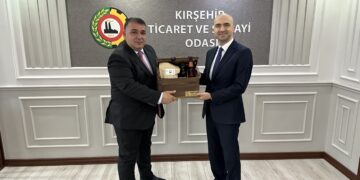 KOSGEB BAŞKANI AHMET SERDAR İBRAHİMCİOĞLUN’DAN ODAMIZA ZİYARET