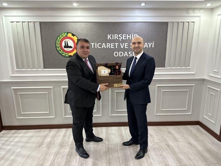 KOSGEB BAŞKANI AHMET SERDAR İBRAHİMCİOĞLUN’DAN ODAMIZA ZİYARET