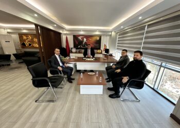 ZİRAAT BANKASI YENİCE ŞUBE MÜDÜRÜ ULVİ GÖKHAN YEŞİLDAŞ’TAN ODAMIZA ZİYARET