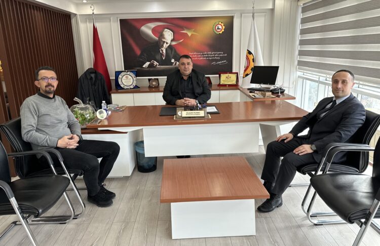 QNB FİNANSBANK KIRŞEHİR ŞUBE MÜDÜRÜ FATİH SEZİKLİ’DEN ODAMIZA ZİYARET