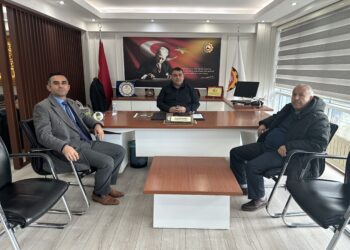 KIRŞEHİR ANADOLU ŞEHİT AİLELER DERNEK BAŞKANI YUNUS ERDOĞDU’DAN ODAMIZA ZİYARET