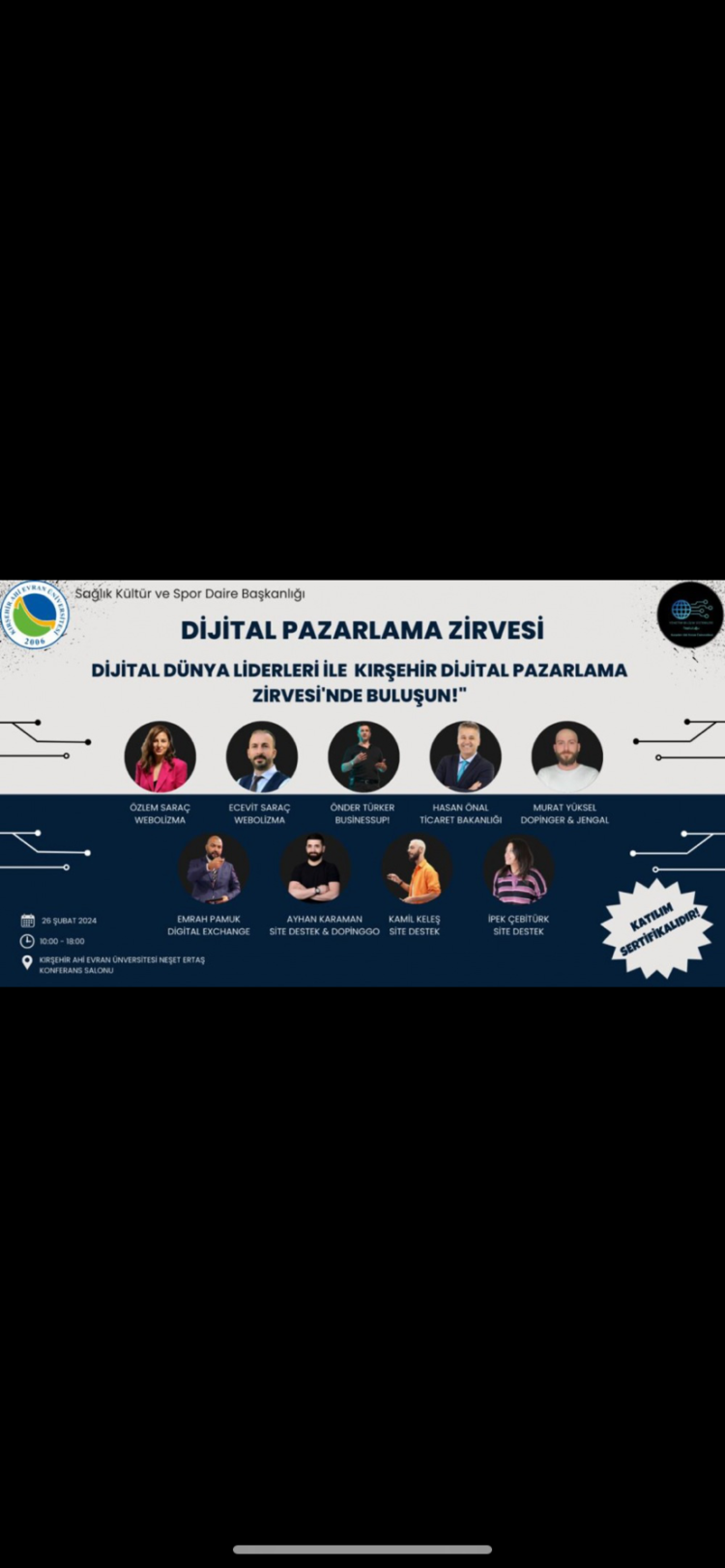 DİJİTAL PAZARLAMA ZİRVESİ