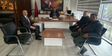 BÜYÜK BİRLİK PARTİSİ ÖZBAĞ BELDE BELEDİYE BAŞKAN ADAYI İSMAİL ÇANAKÇI’DAN ODAMIZA ZİYARET