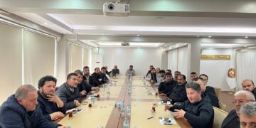 İNŞAAT SEKTÖR TEMSİLCİLERİ VE BETON FİRMALARI ODAMIZDA BULUŞTU