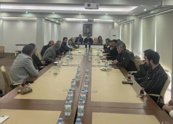 İNŞAAT SEKTÖR TEMSİLCİLERİ ODAMIZDA BULUŞTU