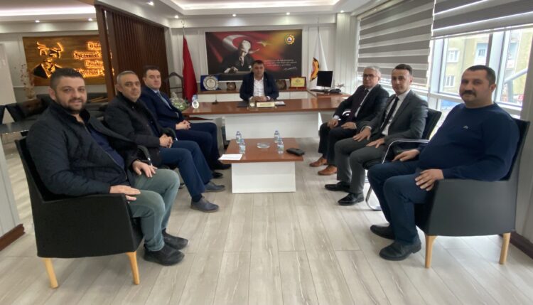 ZİRAAT BANKASI KIRŞEHİR BÖLGE BAŞKANI MESUT ALKAN’DAN ODAMIZA ZİYARET