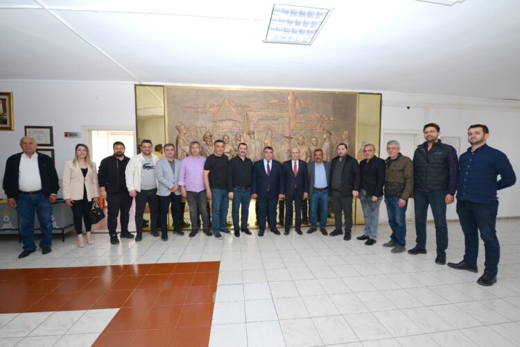 KIRŞEHİR TSO’DAN KIRŞEHİR BELEDİYE BAŞKANI SELAHATTİN EKİCİOĞLU’NA ZİYARET