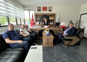 ODAMIZDAN ÖZBAĞ BELDE BELEDİYE BAŞKANI İSMAİL ÇANAKÇI’YA ZİYARET