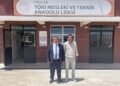 YÖNETİM KURULU BAŞKANIMIZ MUSTAFA YILMAZ’DAN KIRŞEHİR TOKİ MESLEKİ VE TEKNİK ANADOLU LİSESİNE ZİYARET