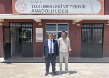 YÖNETİM KURULU BAŞKANIMIZ MUSTAFA YILMAZ’DAN KIRŞEHİR TOKİ MESLEKİ VE TEKNİK ANADOLU LİSESİNE ZİYARET