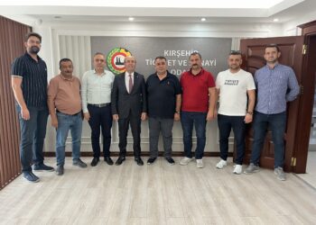 BELEDİYE BAŞKANI SELAHATTİN EKİCİOĞLUN’DAN ODAMIZA ZİYARET