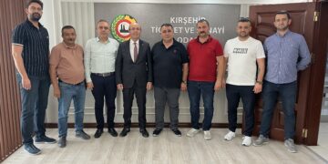 BELEDİYE BAŞKANI SELAHATTİN EKİCİOĞLUN’DAN ODAMIZA ZİYARET