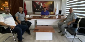 KIRŞEHİR MESLEKİ ve TEKNİK ANADOLU LİSESİ MÜDÜRÜ HAKAN VAHABOĞLU ODAMIZI ZİYARET ETTİ