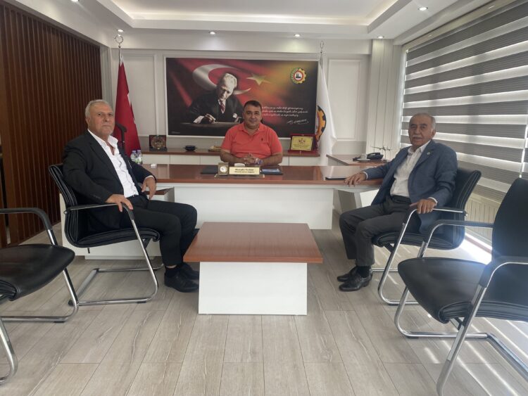 BELEDİYE BAŞKANLARI BİRLİĞİ GENEL SEKRETERİ HALİM ÇAKIR’DAN ODAMIZA ZİYARET