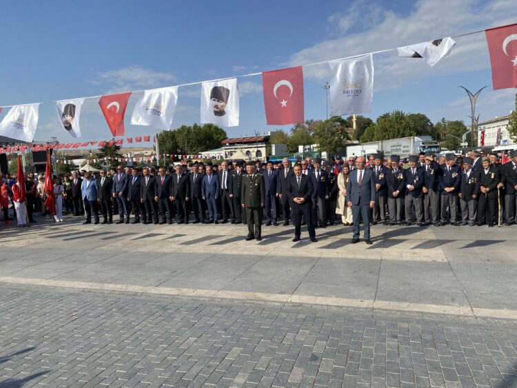 19 EYLÜL GAZİLER GÜNÜ KUTLAMA TÖRENİ YAPILDI