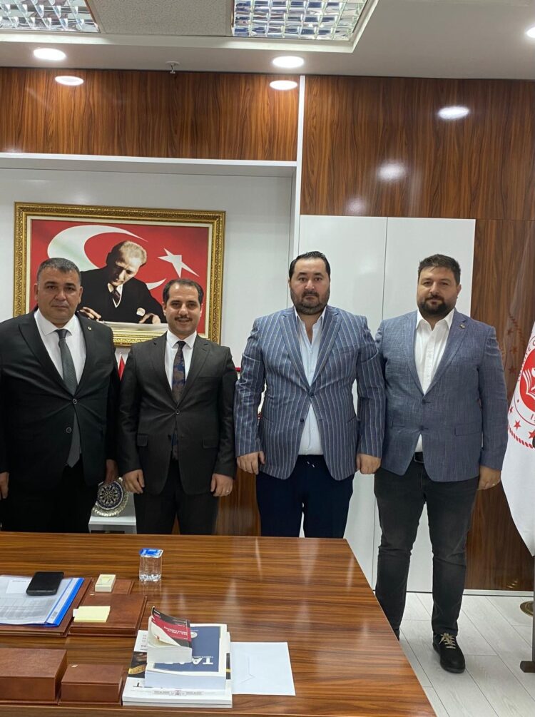 YUSUF PEKER’E HAYIRLI OLSUN ZİYARETİ