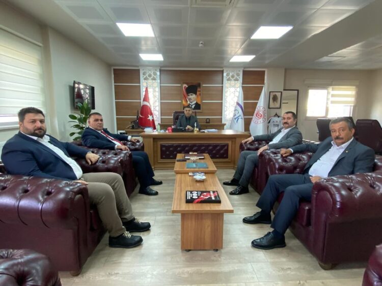 SGK İL MÜDÜRLÜĞÜNE HAYIRLI OLSUN ZİYARETİ