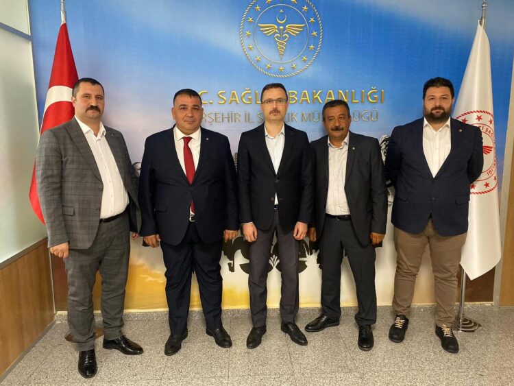 İl Sağlık Müdürü Süleyman Ersoy’a Hayırlı Olsun Ziyareti