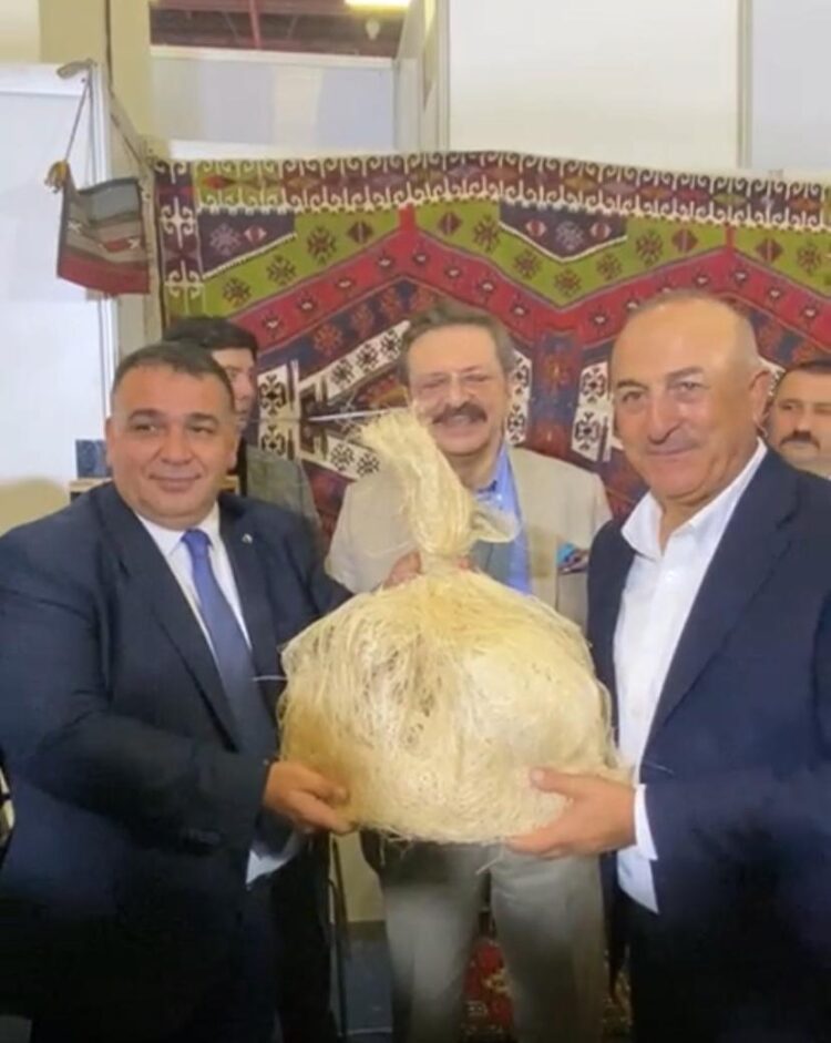 TOBB BAŞKANIMIZ’DAN STANDIMIZA ZİYARET