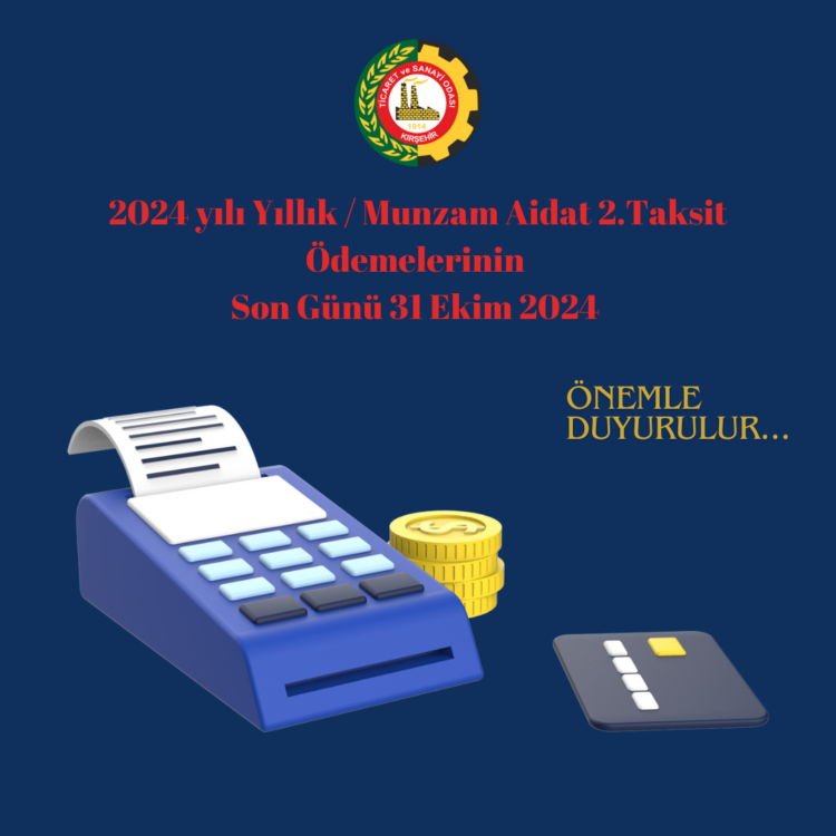 AİDAT DUYURUSU HAKKINDA