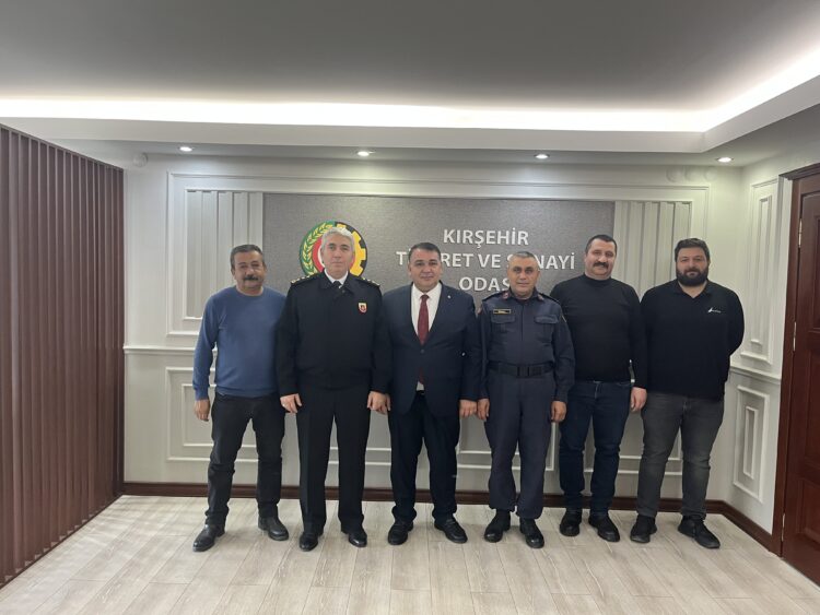 Kırşehir İl Jandarma’dan Odamıza Ziyaret